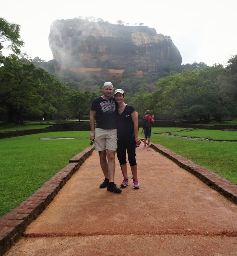 Wanderung zum Löwenfels in Sri Lanka.